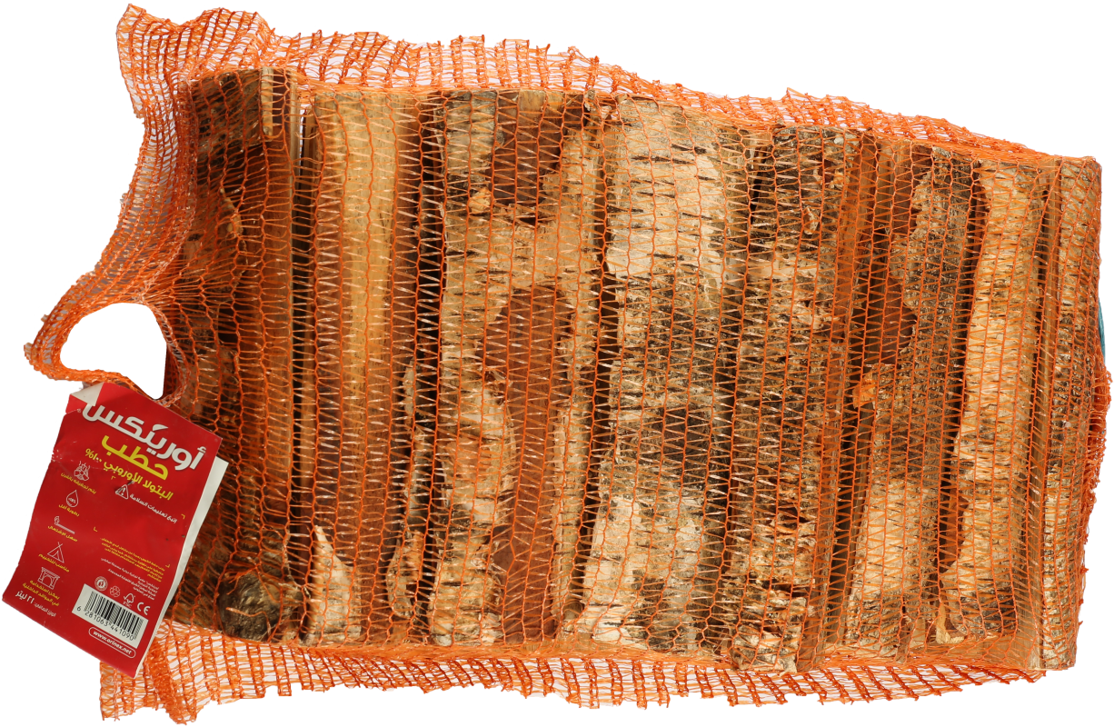 حطب خشب البتولا الأبيض ....