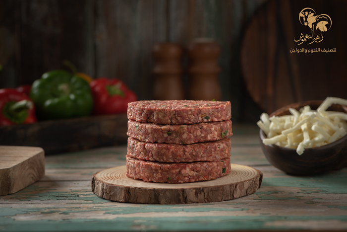 برجر لحم بالجبن ....