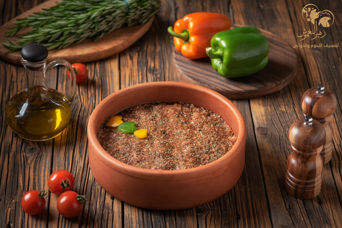 صفيحة لحم ....