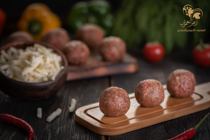 كفتة لحم سبايسي بالجبن ....