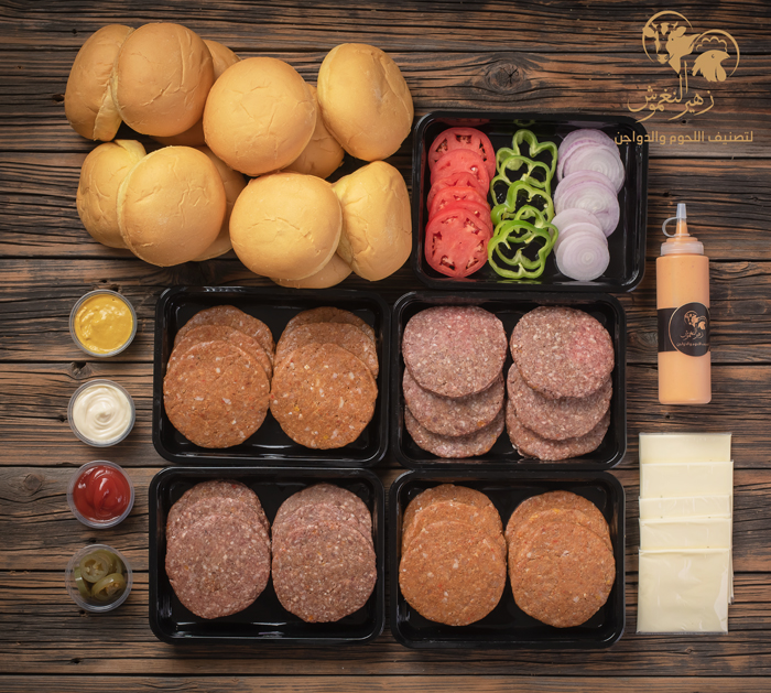 بوكس البرجر 10 أشخاص ....