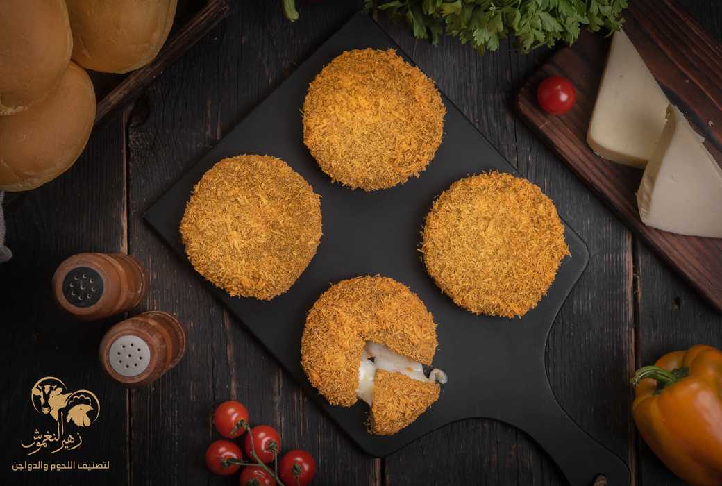 كرسبي برجر دجاج بالجبن ....